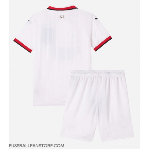 AC Milan Replik Auswärtstrikot Kinder 2024-25 Kurzarm (+ Kurze Hosen)